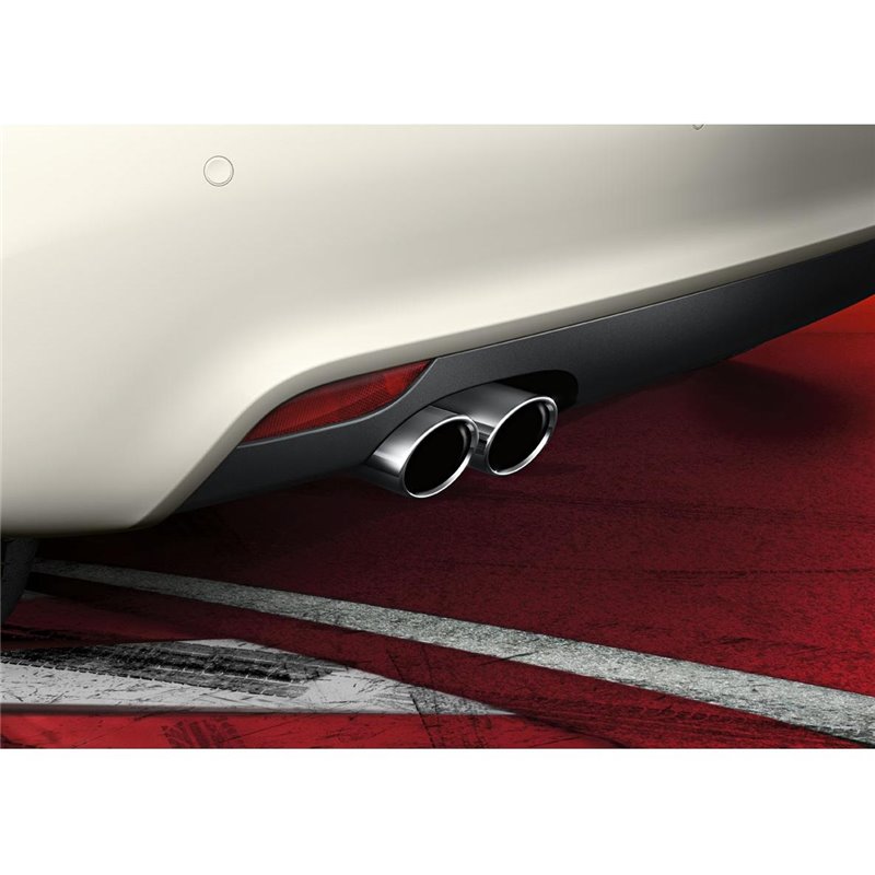 Embout D'échappement Audi SQ7 4M0071762A - Noir Chromé Droit Pour Modèle 4M