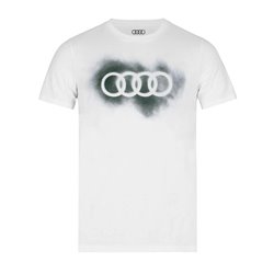 T-SHIRT AUDI BLANC