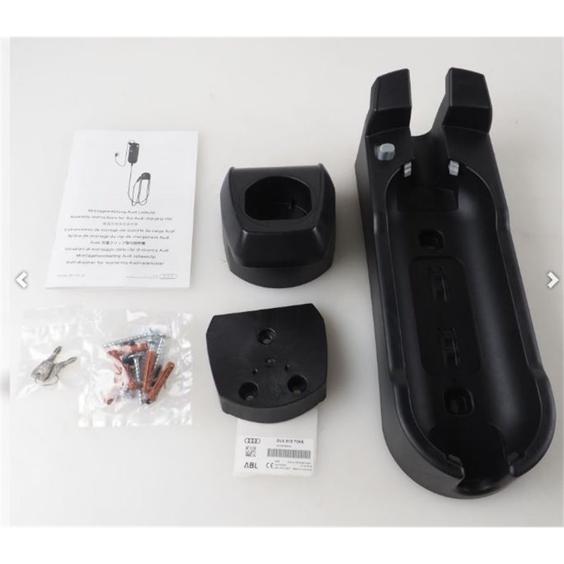 Support murale chargeur E-tron prise type 2 Support murale chargeur E-tron prise type 2
