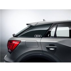 anneaux AUDI argent fleurette