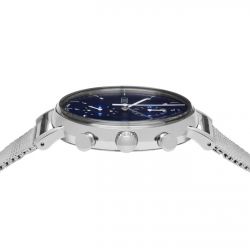 Montre Audi grise et bleue