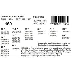 CHAINE POLAIRE GRIP 160