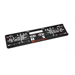 Support de plaque d'immatriculation Audi Sport