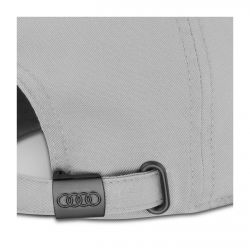 Casquette Audi grise anneaux 3D