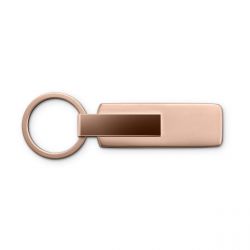 Porte-clés acier Audi rose