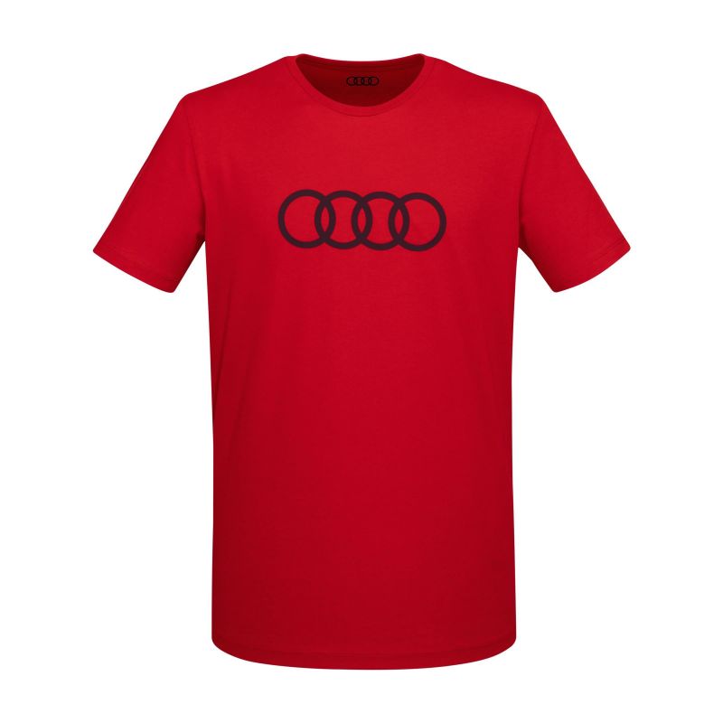 T-SHIRT AUDI rouge
