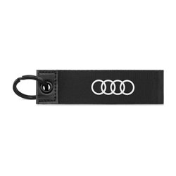 Porte-clés Audi tissu noir