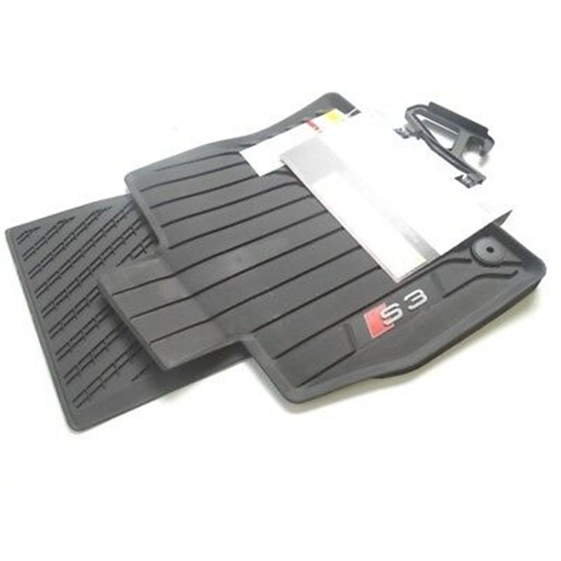 Lot De 4 Tapis De Voiture Avant / Arrière Noir